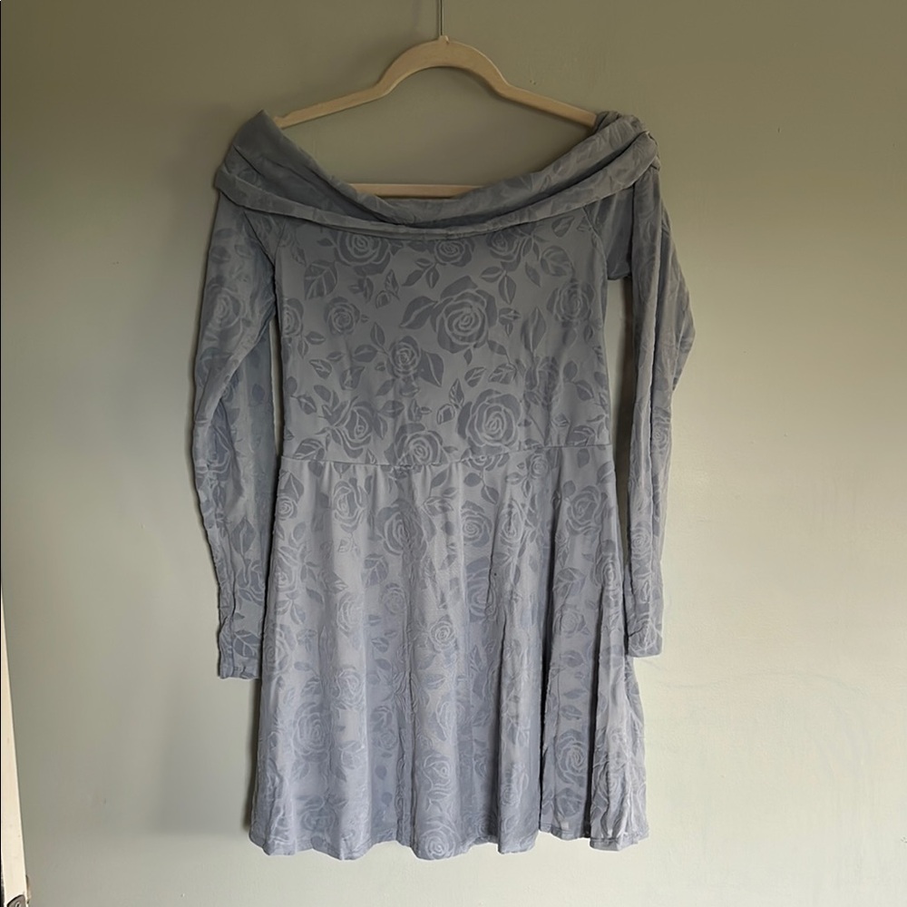 Wild fable Blue Floral Dress